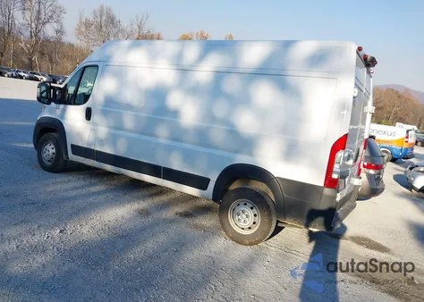2023 Ram Promaster 2500 High Roof 159 Wb из США, поврежденный, VIN 3C6LRVDG9PE567940